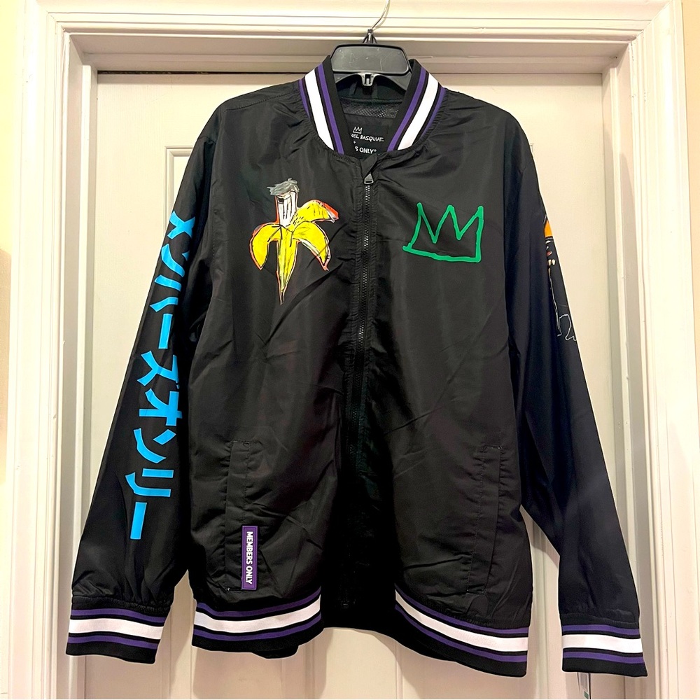 Jean Michel Basquiat × Members Only Jacket